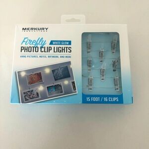 Firefly Photo Clip Light String